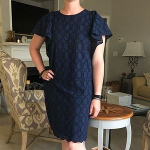 J. Crew Eyelet Dress
